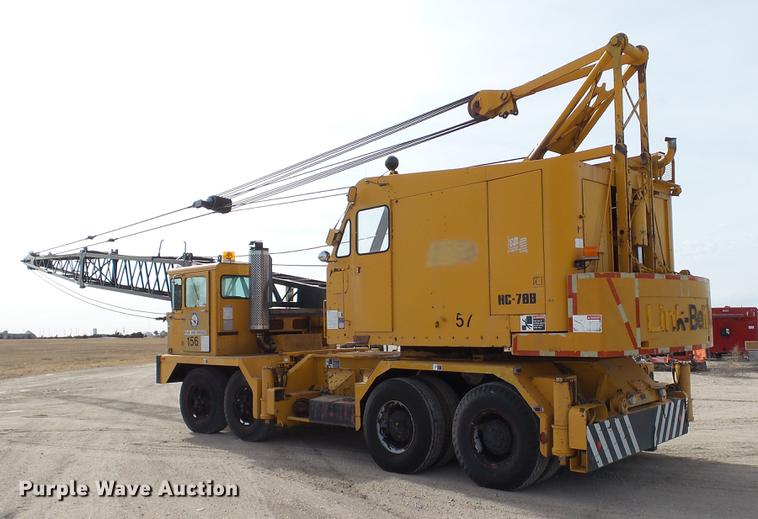 image for item DC5666 1991 Link Belt HC-78B crane