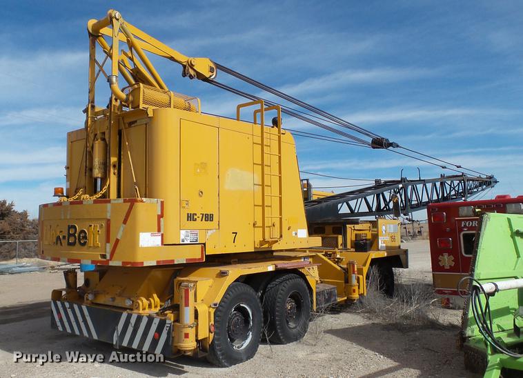 image for item DC5666 1991 Link Belt HC-78B crane