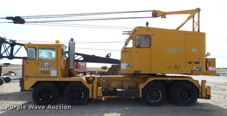 image for item DC5666 1991 Link Belt HC-78B crane