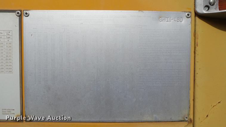 image for item DC5666 1991 Link Belt HC-78B crane