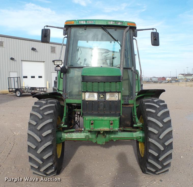image for item DC5668 1998 John Deere 6410 MFWD tractor