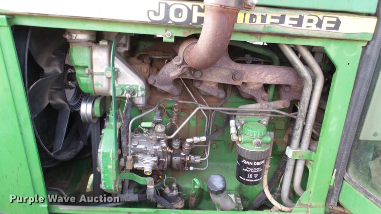 image for item DC5668 1998 John Deere 6410 MFWD tractor