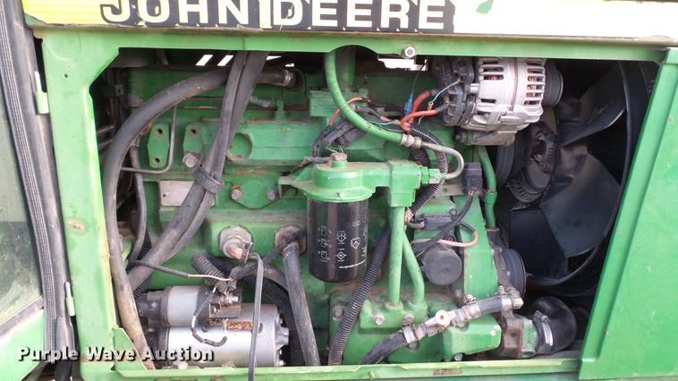 image for item DC5668 1998 John Deere 6410 MFWD tractor