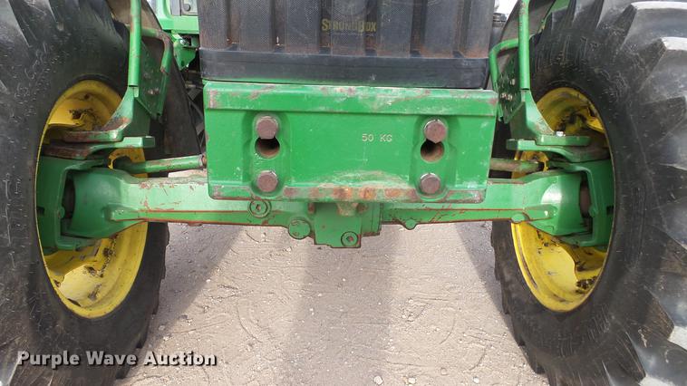 image for item DC5668 1998 John Deere 6410 MFWD tractor