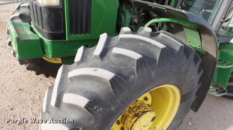 image for item DC5668 1998 John Deere 6410 MFWD tractor