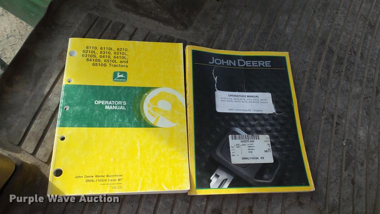 image for item DC5668 1998 John Deere 6410 MFWD tractor
