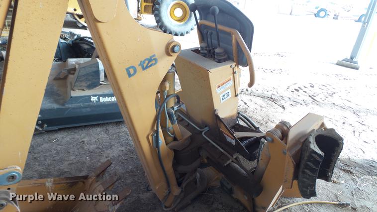 image for item DC5670 Case D125 skid steer backhoe attachment