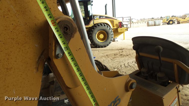 image for item DC5670 Case D125 skid steer backhoe attachment