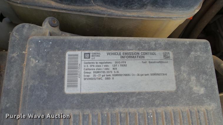 image for item DC5674 2013 Chevrolet Tahoe Police SUV