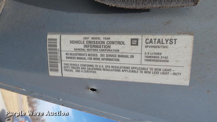 image for item DC5675 2007 Chevrolet Uplander van