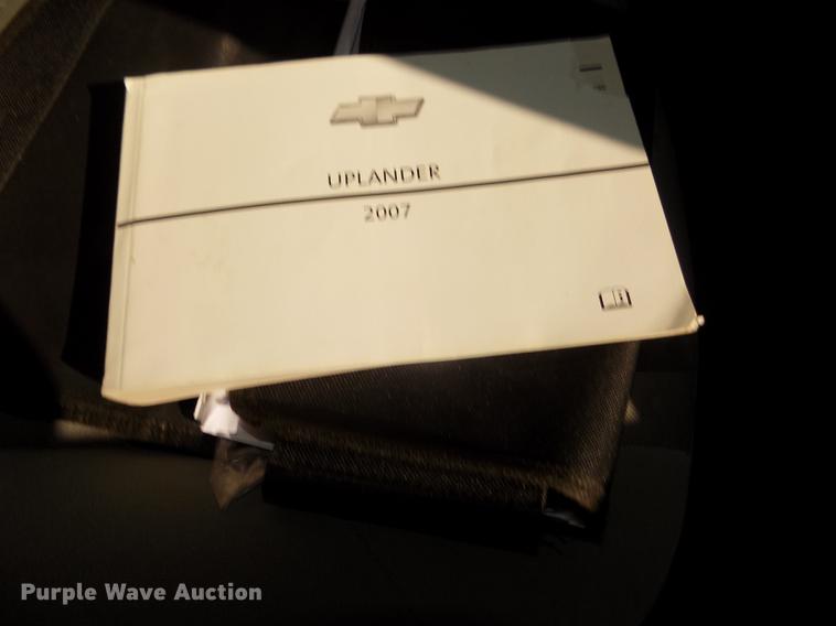 image for item DD2876 2007 Chevrolet Uplander LS Ext. van