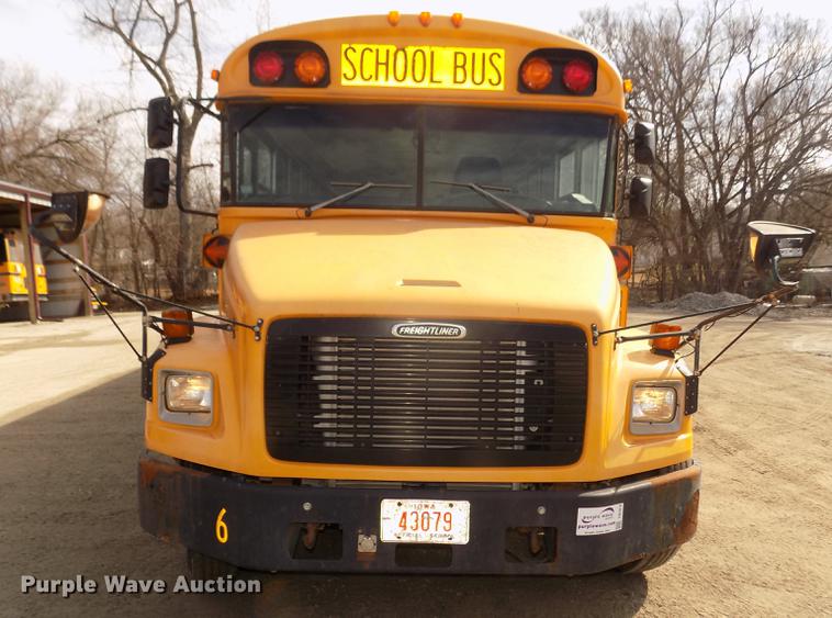 image for item DD2878 1999 Freightliner FS65 Blue Bird school bus