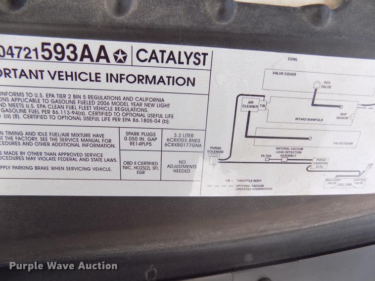 image for item DD2879 2006 Dodge Grand Caravan SE van