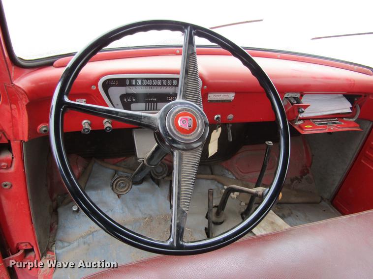 image for item DE6607 1953 Ford F800 Big Job fire truck