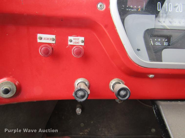 image for item DE6607 1953 Ford F800 Big Job fire truck