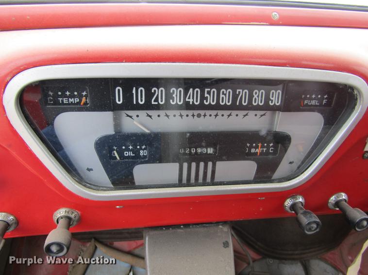 image for item DE6607 1953 Ford F800 Big Job fire truck