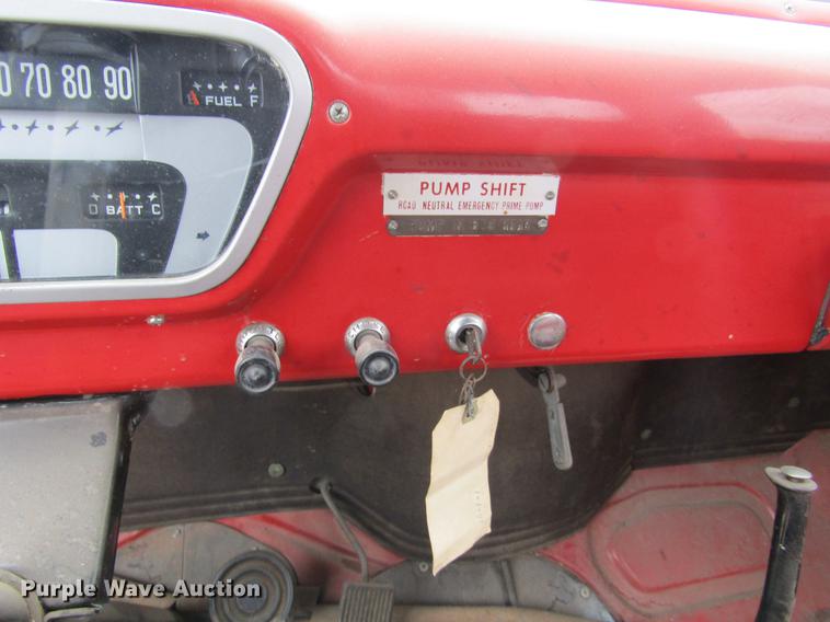 image for item DE6607 1953 Ford F800 Big Job fire truck