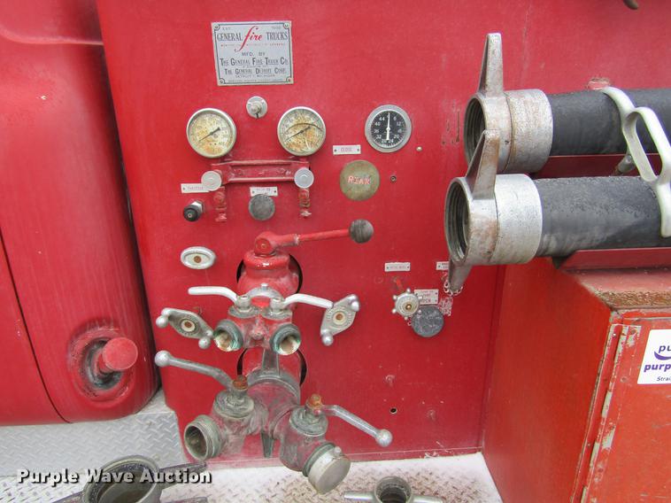 image for item DE6607 1953 Ford F800 Big Job fire truck