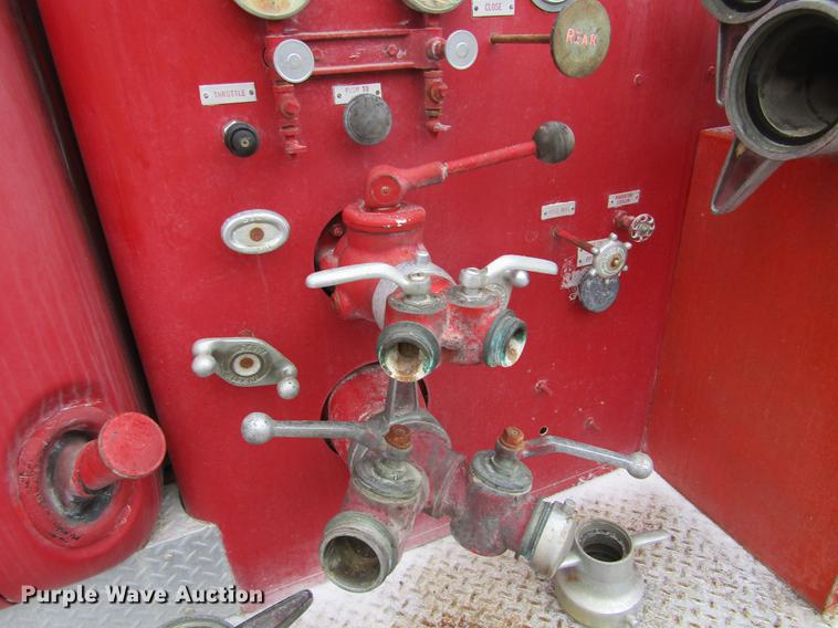 image for item DE6607 1953 Ford F800 Big Job fire truck