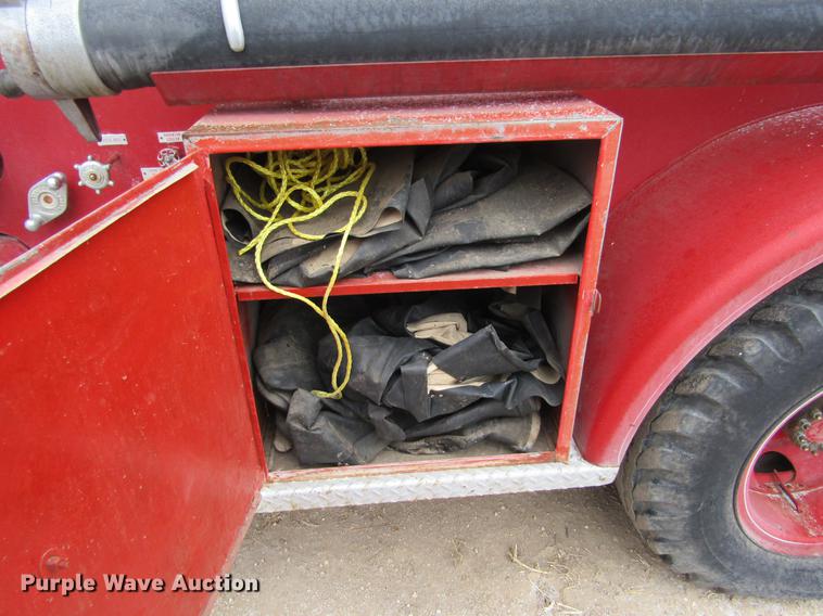 image for item DE6607 1953 Ford F800 Big Job fire truck