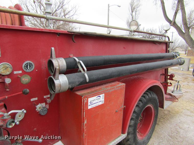 image for item DE6607 1953 Ford F800 Big Job fire truck