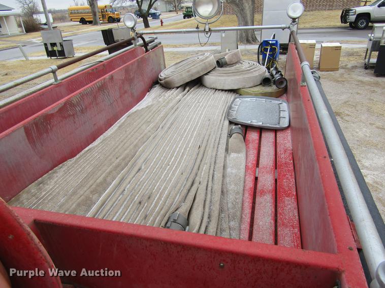 image for item DE6607 1953 Ford F800 Big Job fire truck