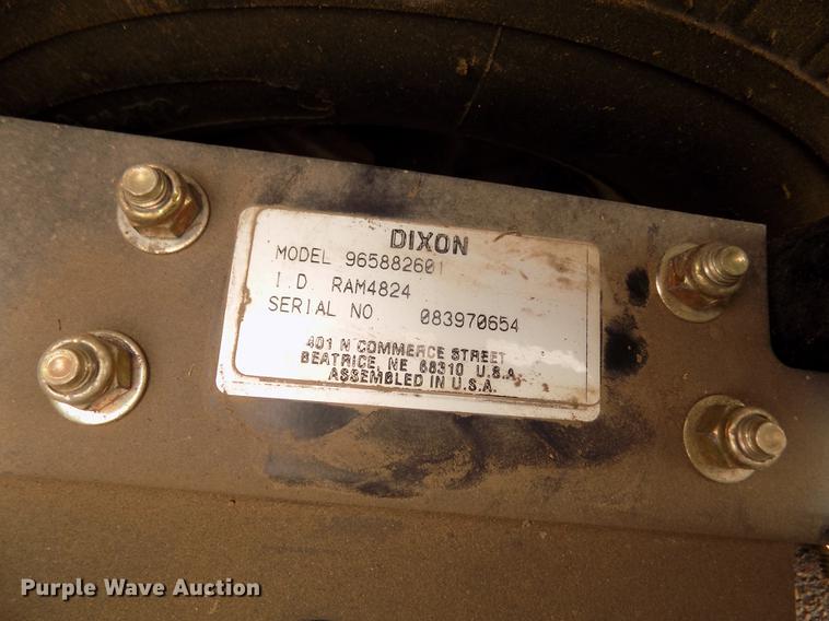 image for item DO9046 Dixon RAM4824 ZTR lawn mower