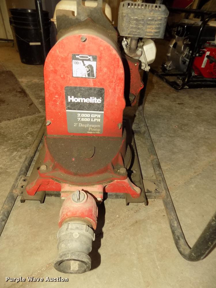 image for item DO9050 Homelite diaphragm pump