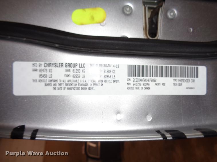 image for item EC9492 2013 Dodge Charger Police