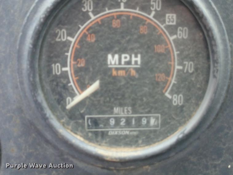 image for item EC9493 Gradall G3WD rubber tire excavator