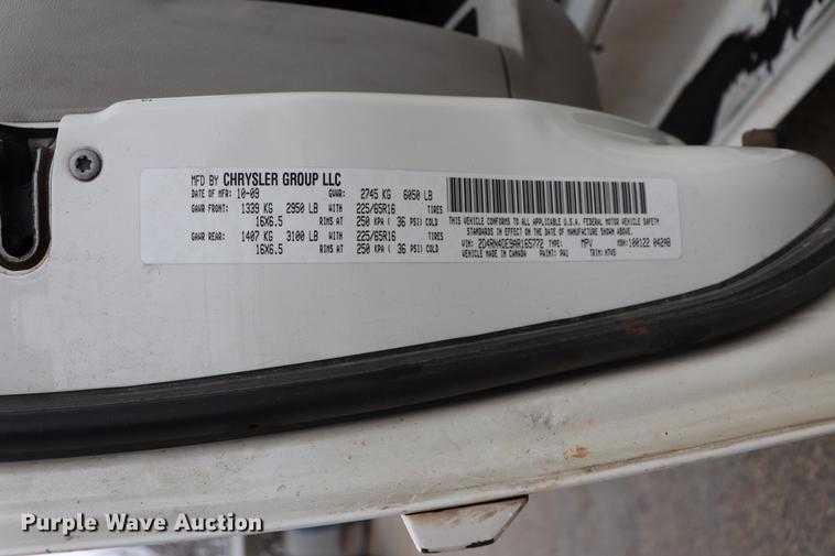 image for item EJ9783 2010 Dodge Grand Caravan SE van