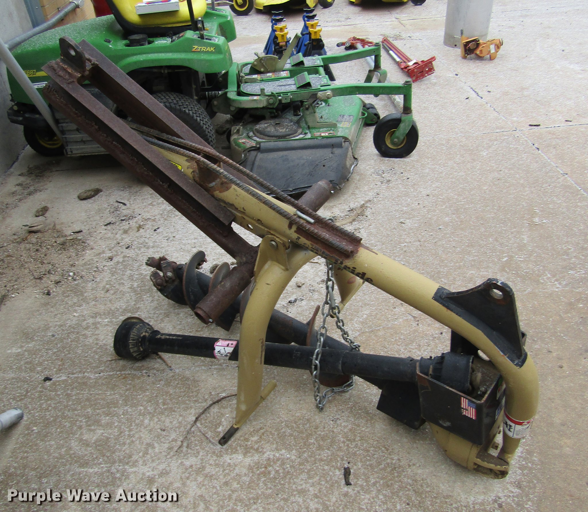 Land Pride post hole auger in Fort Dodge, KS Item BU9658 sold