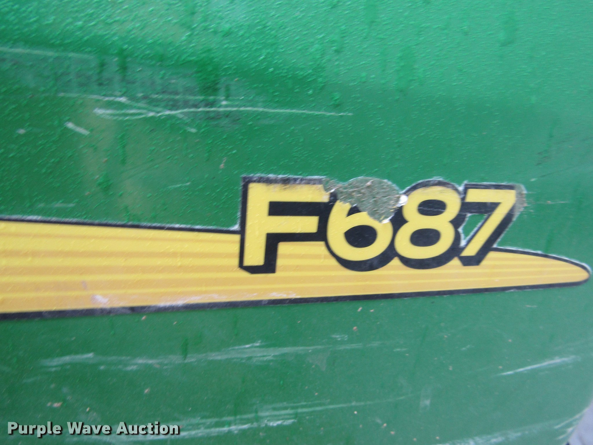 John Deere F687 Z-Trak lawn mower in Fort Dodge, KS | Item BU9659 sold ...