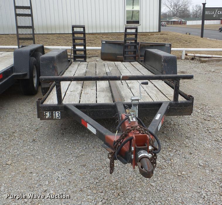 image for item AY9601 1998 shop built utility trailer