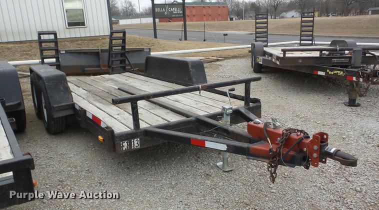 image for item AY9601 1998 shop built utility trailer