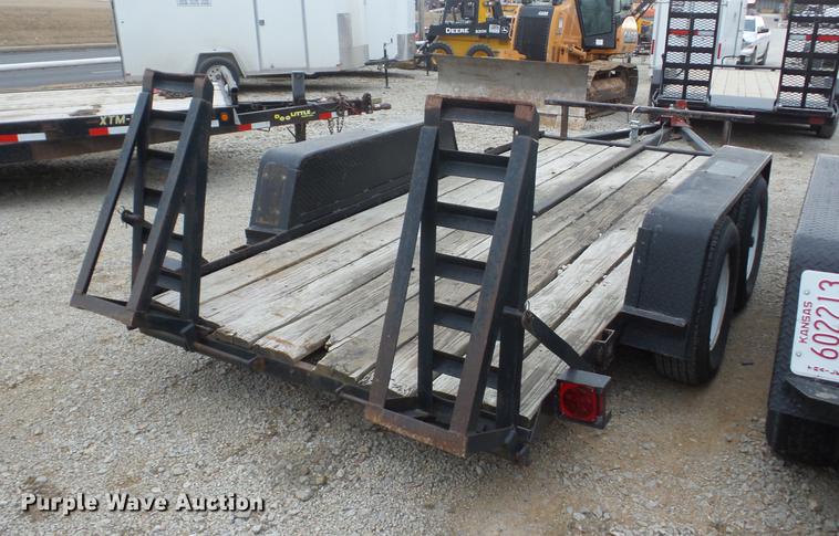 image for item AY9601 1998 shop built utility trailer