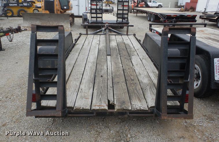 image for item AY9601 1998 shop built utility trailer