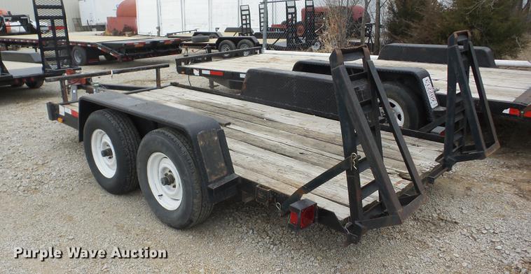 image for item AY9601 1998 shop built utility trailer