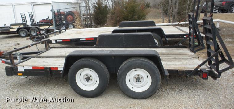image for item AY9601 1998 shop built utility trailer