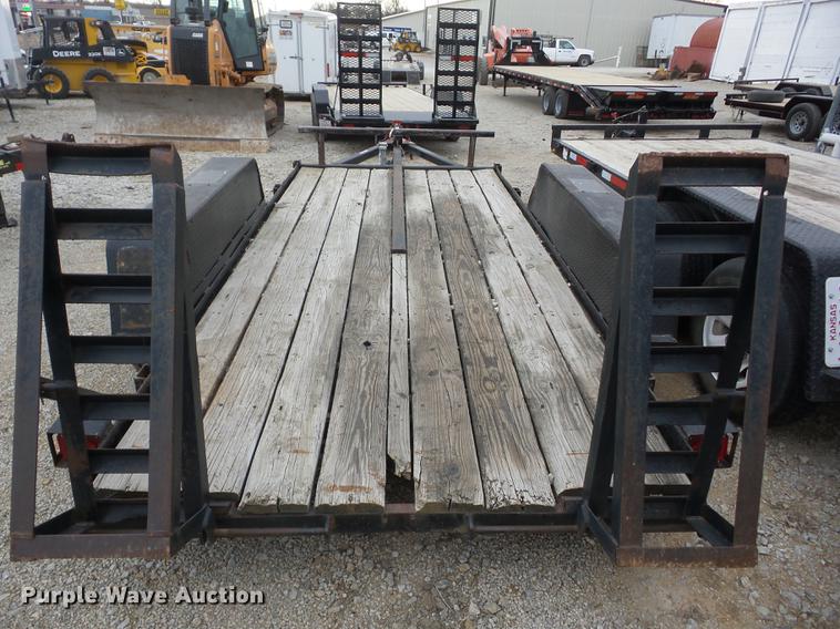 image for item AY9601 1998 shop built utility trailer