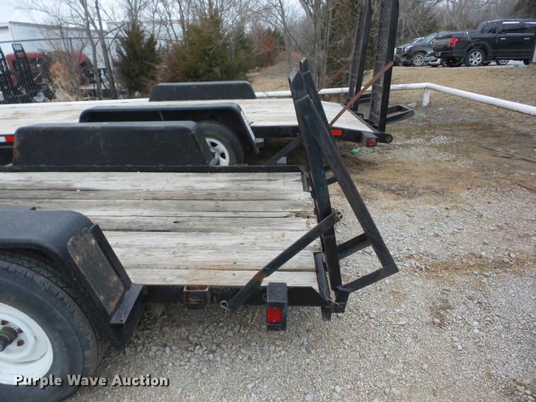 image for item AY9601 1998 shop built utility trailer
