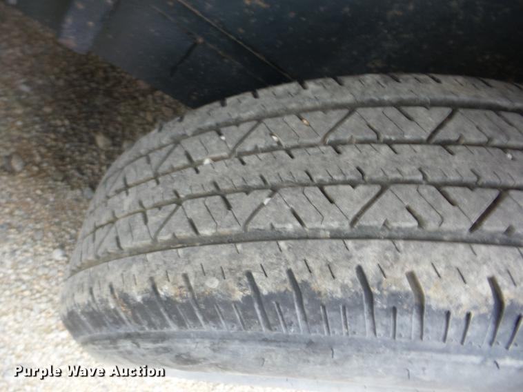 image for item AY9601 1998 shop built utility trailer