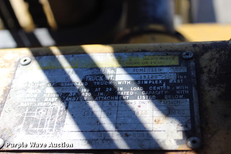 image for item BE9373 Caterpillar BP40 forklift