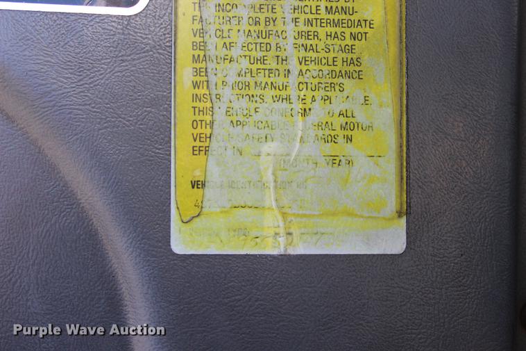 image for item BE9375 1995 Spartan Gladiator fire truck