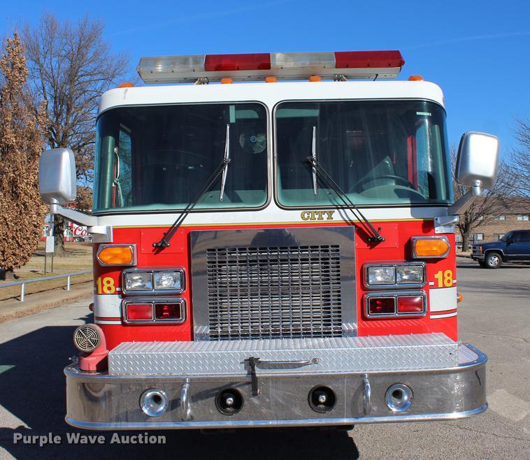 image for item BE9375 1995 Spartan Gladiator fire truck