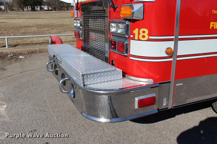 image for item BE9375 1995 Spartan Gladiator fire truck