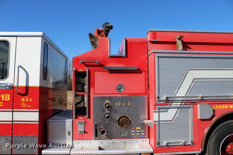 image for item BE9375 1995 Spartan Gladiator fire truck