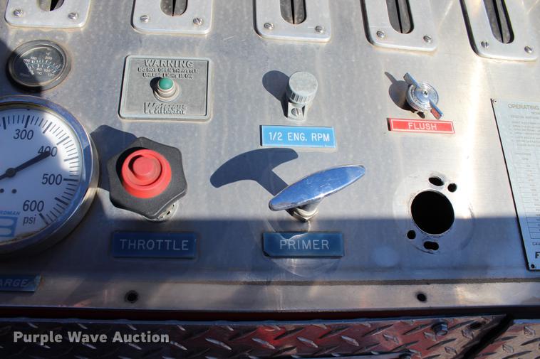 image for item BE9375 1995 Spartan Gladiator fire truck