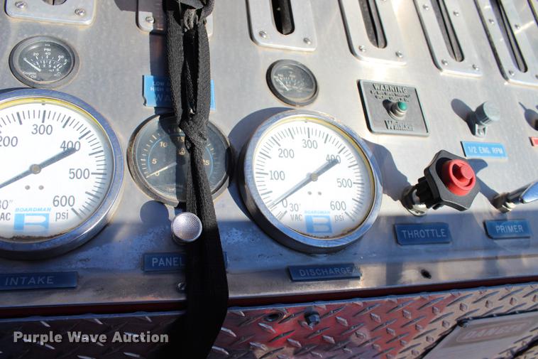 image for item BE9375 1995 Spartan Gladiator fire truck