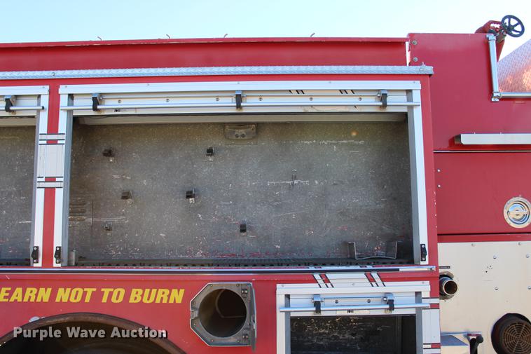 image for item BE9375 1995 Spartan Gladiator fire truck